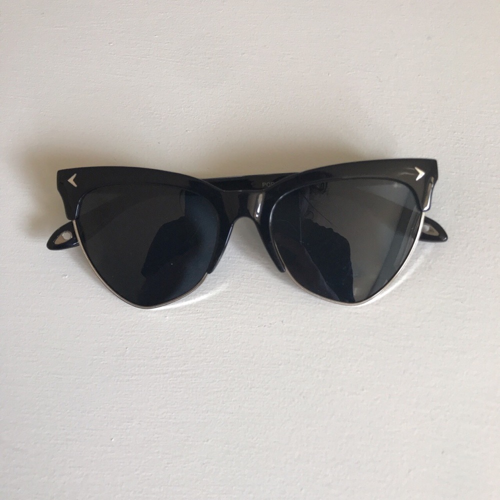 Black Cat Eye Sunglasses